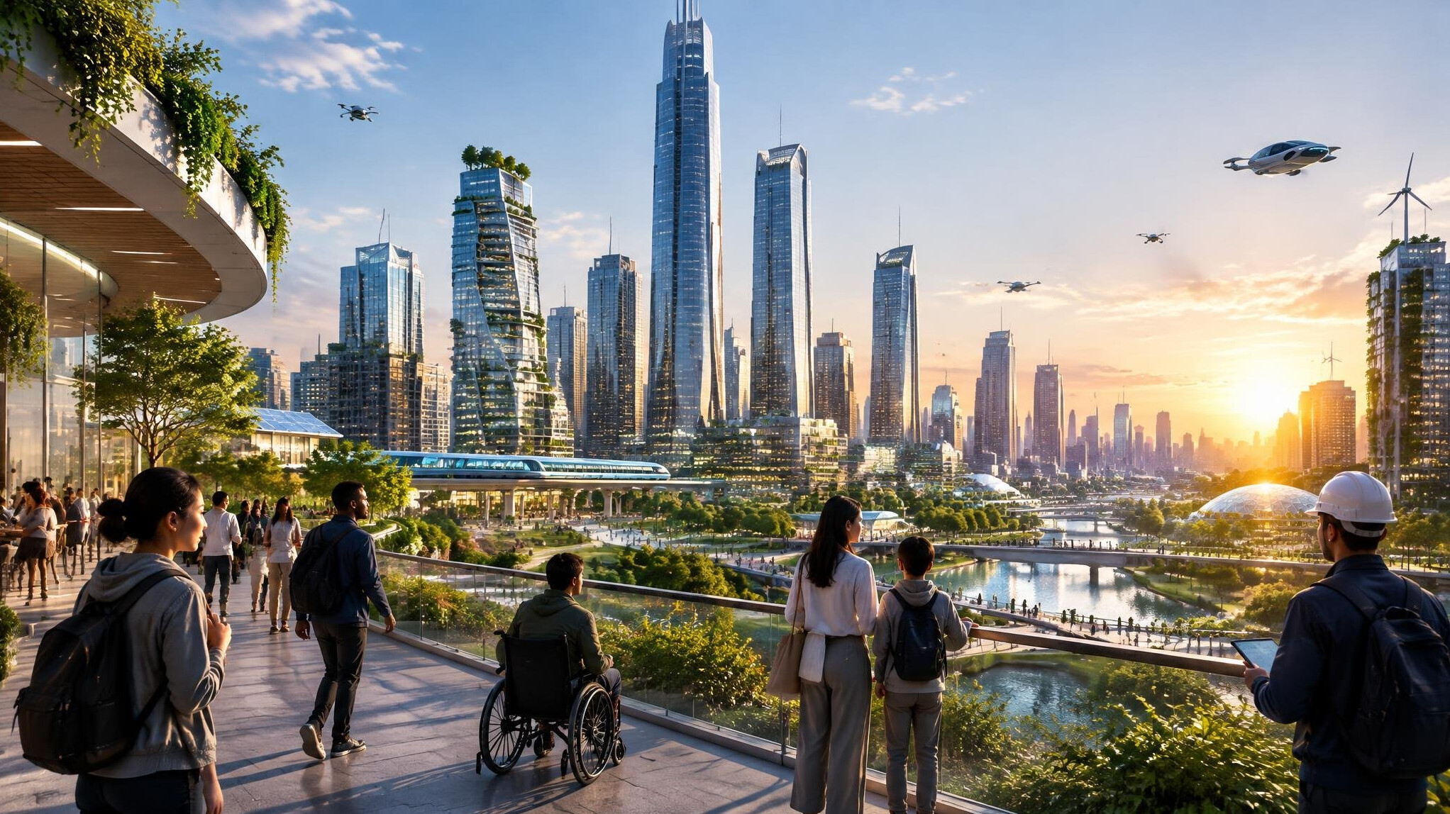 urban development skyline